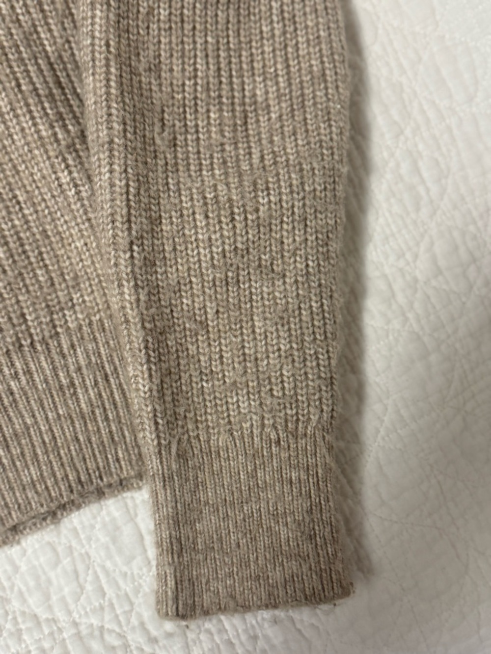 Mango Ribbed Button-Collar Knit Sweater - Picture 6 of 6